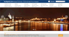 Desktop Screenshot of budapest.com