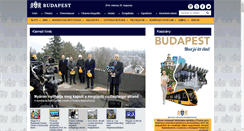 Desktop Screenshot of budapest.hu