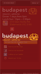 Mobile Screenshot of budapest.com.au